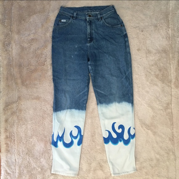 Lee Custom Jeans 27x30 High Rise Vintage - Picture 1 of 9
